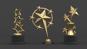 3D Trophy Cup model