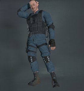 Rigged Soldier 2