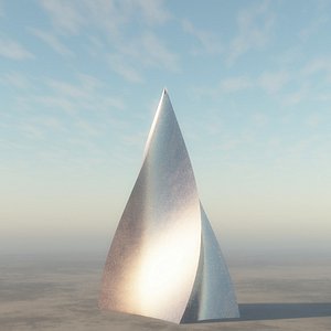 3D model spire building