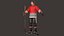 Hockeyspieler 1 PBR manipuliert