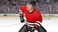 Hockeyspieler 1 PBR manipuliert
