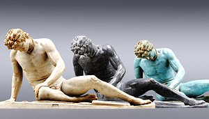 3D Gladiator Sculpture