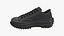 Converse Run Star Hike Platform Low Top Mono Noir