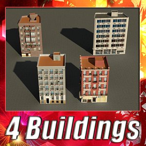 3d model building 9-12 collections