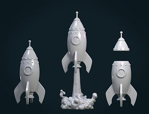 Printable Rocket