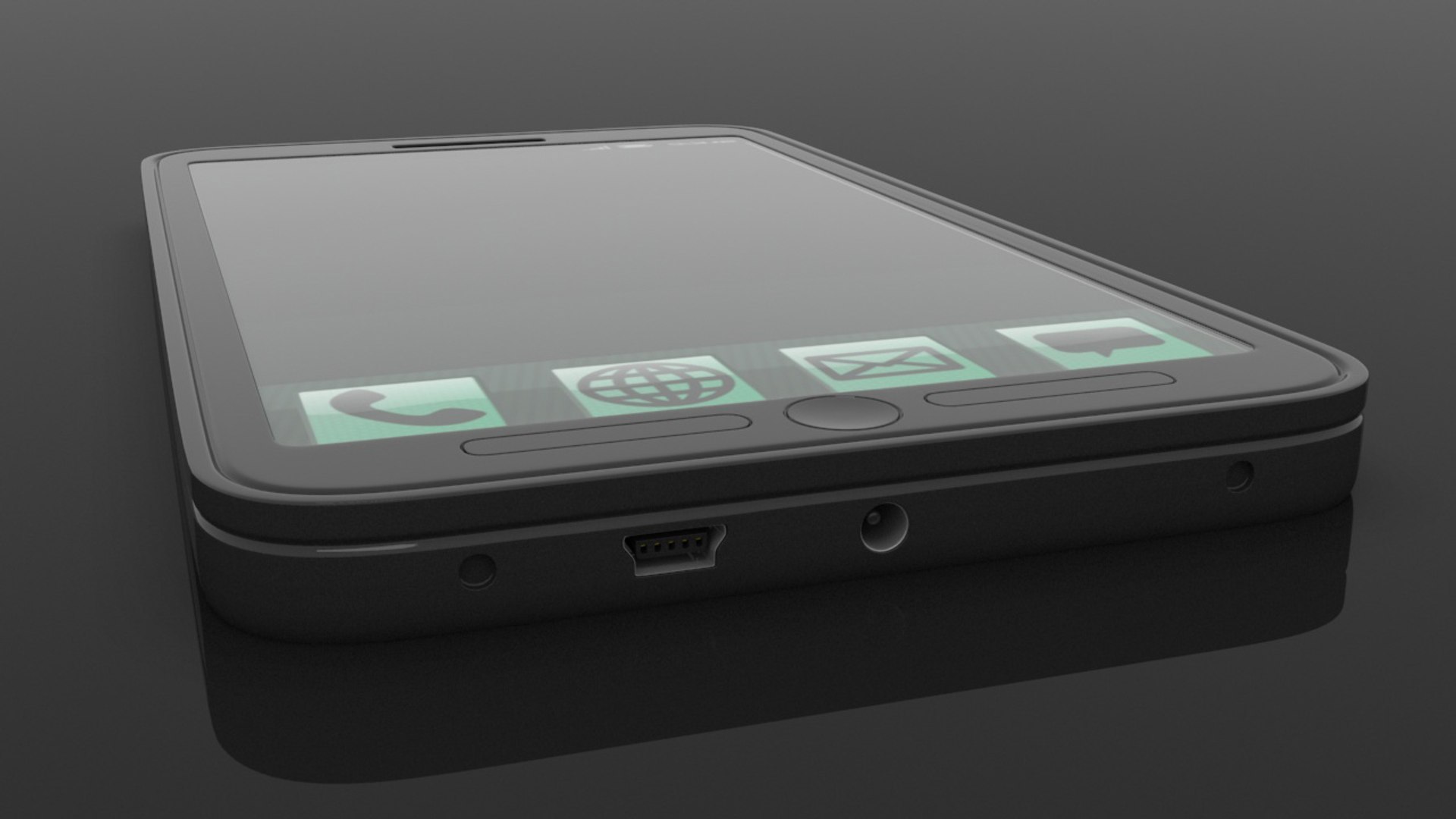 obj generic smartphone phone