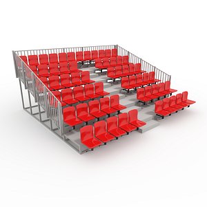 3D Bleachers 5