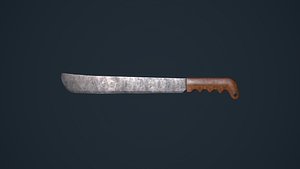 machete 3D model