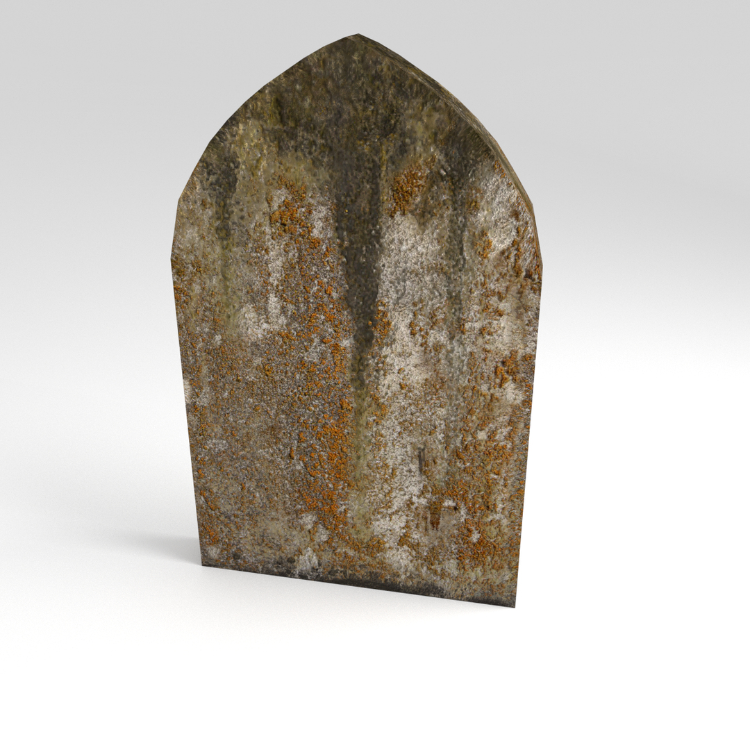 3d Gravestone Grave Model