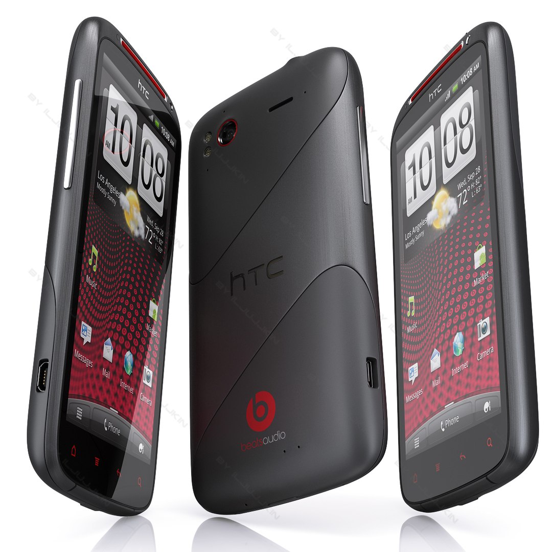 3d Htc Sensation Xe Black