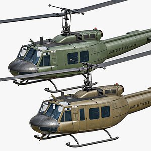 Military Utility Helicopter Bell UH-1 Iroquois