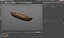 large wooden freight boat fbx