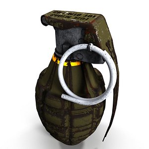 3d mk2 grenade model