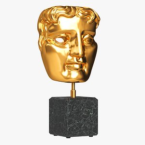 Bafta Award Trophy 3D model