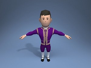 medieval character duke 5 3D