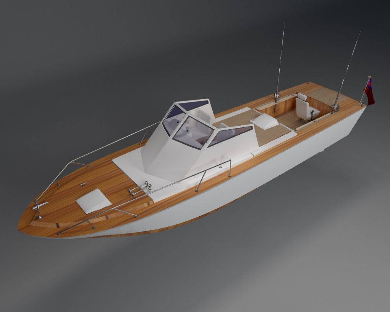 Fishing Sport Boat 3D - TurboSquid 1494492