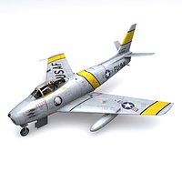 F-86F Sabre - 4th FIW col Johnson