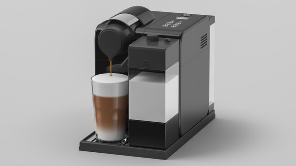 Nespresso Delonghi Lattissima 01 3D model - TurboSquid 1816753