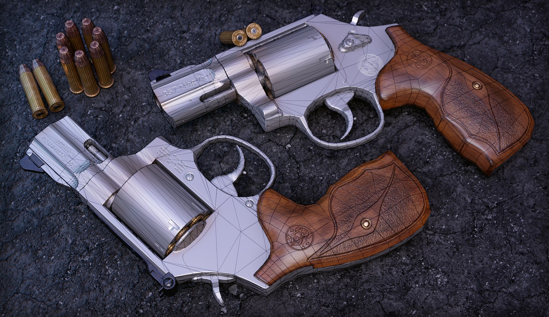 357 Magnum Modelo 3D - TurboSquid 1316831