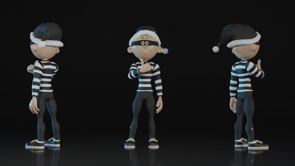 Robber 3D Models for Download | TurboSquid