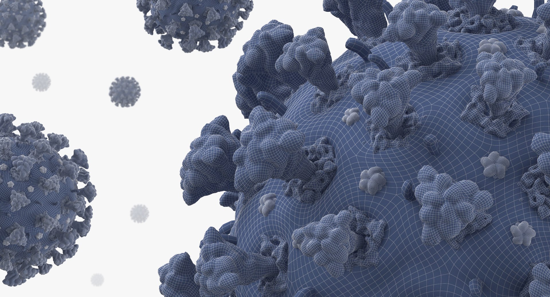 3D coronavirus 02 model https://p.turbosquid.com/ts-thumb/cN/OvopU8/zS6yRU8H/coronavirus_wireframe_0004/jpg/1589783556/1920x1080/fit_q87/3f5b6c47bf9c584a770bde050e934fd6b9a53fd1/coronavirus_wireframe_0004.jpg
