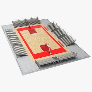 Basketball Arena 3D model
