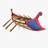 Ancient Roman Boat Ea