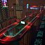 LowPoly Unreal Engine Cyber Track Environment