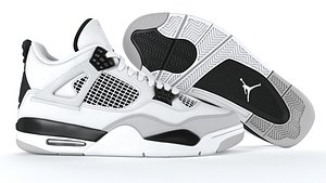 Jordan 4 Retro Military Black PBR