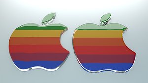 Apple Logo 3D model
