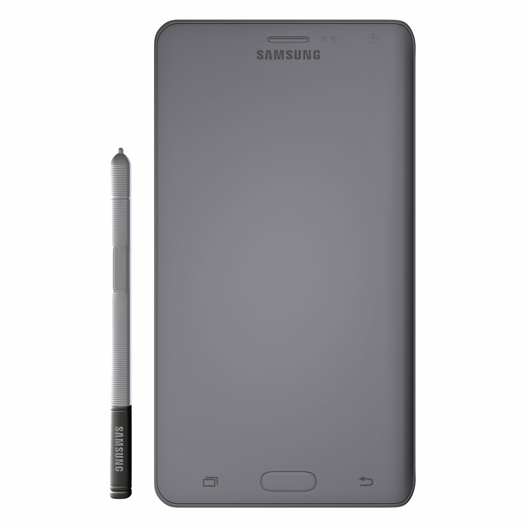 3d model new samsung galaxy note