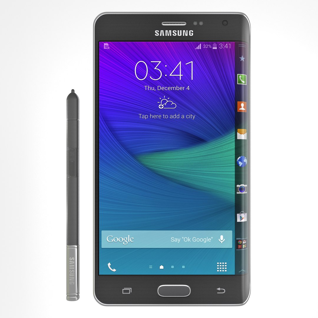 3d model new samsung galaxy note