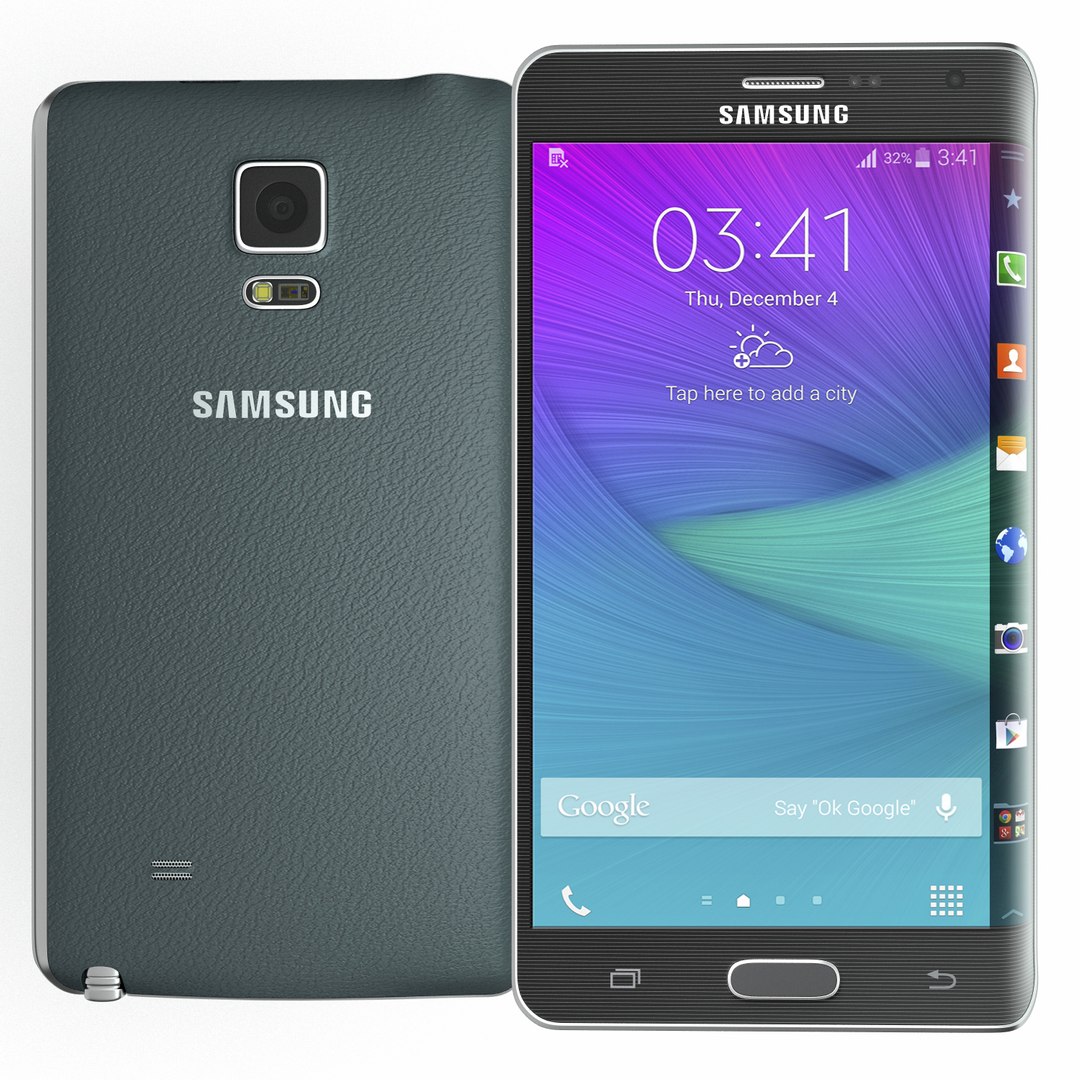 3d model new samsung galaxy note