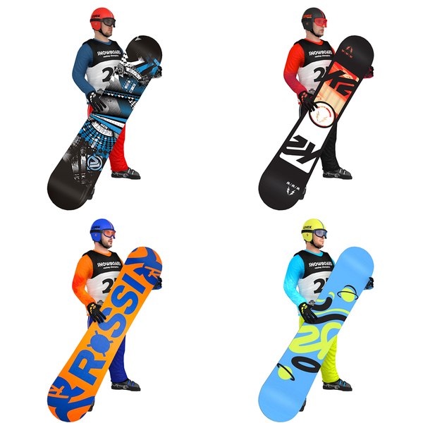 Snowboard 3D Models for Download | TurboSquid