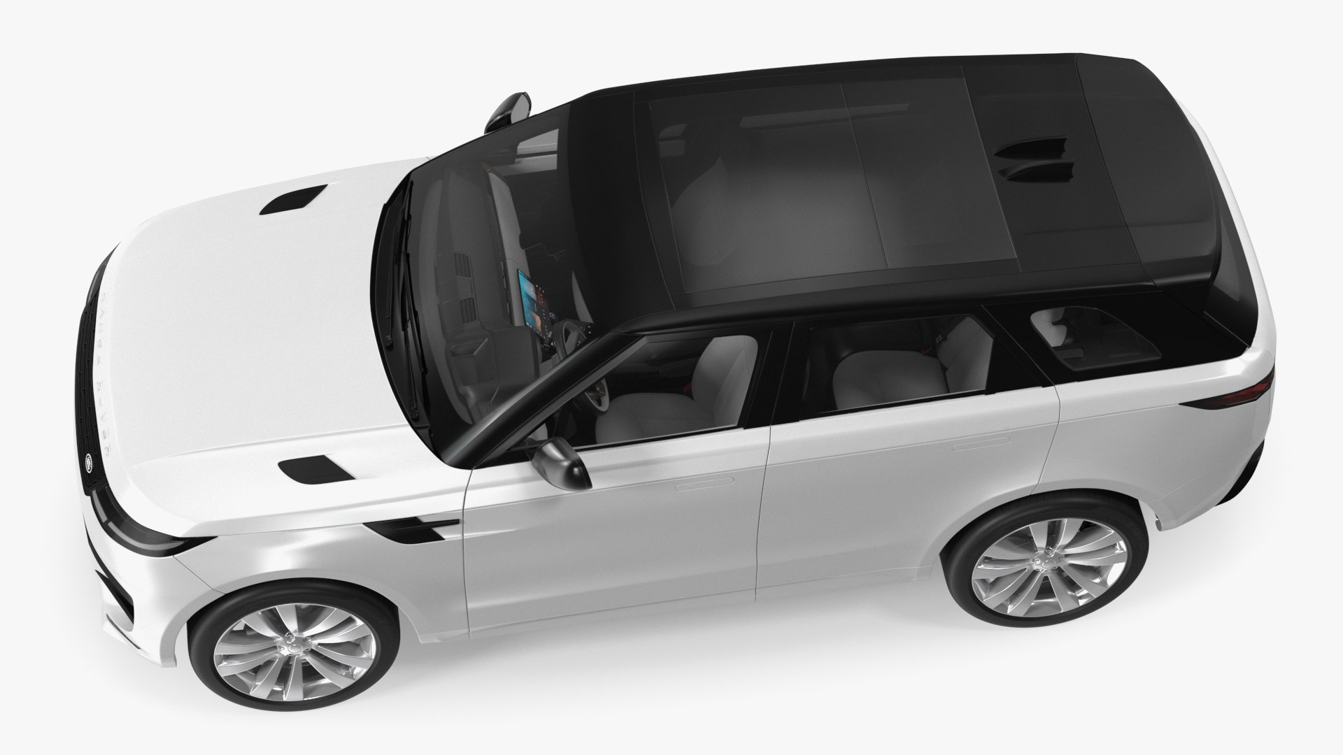 3D Light Grey Range Rover Sport SUV 2023 - TurboSquid 2108448