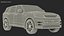 3D Light Grey Range Rover Sport SUV 2023