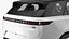 3D Light Grey Range Rover Sport SUV 2023