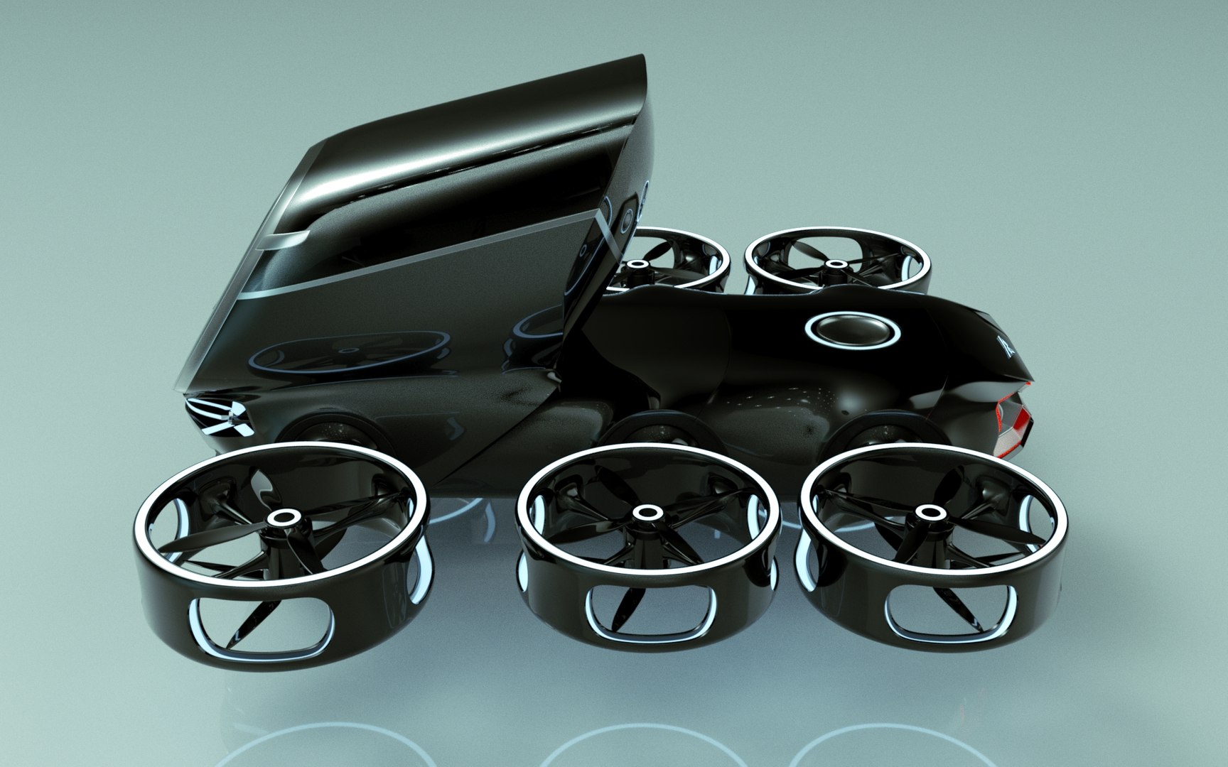 T-Copter Truck 73 3D - TurboSquid 2185225
