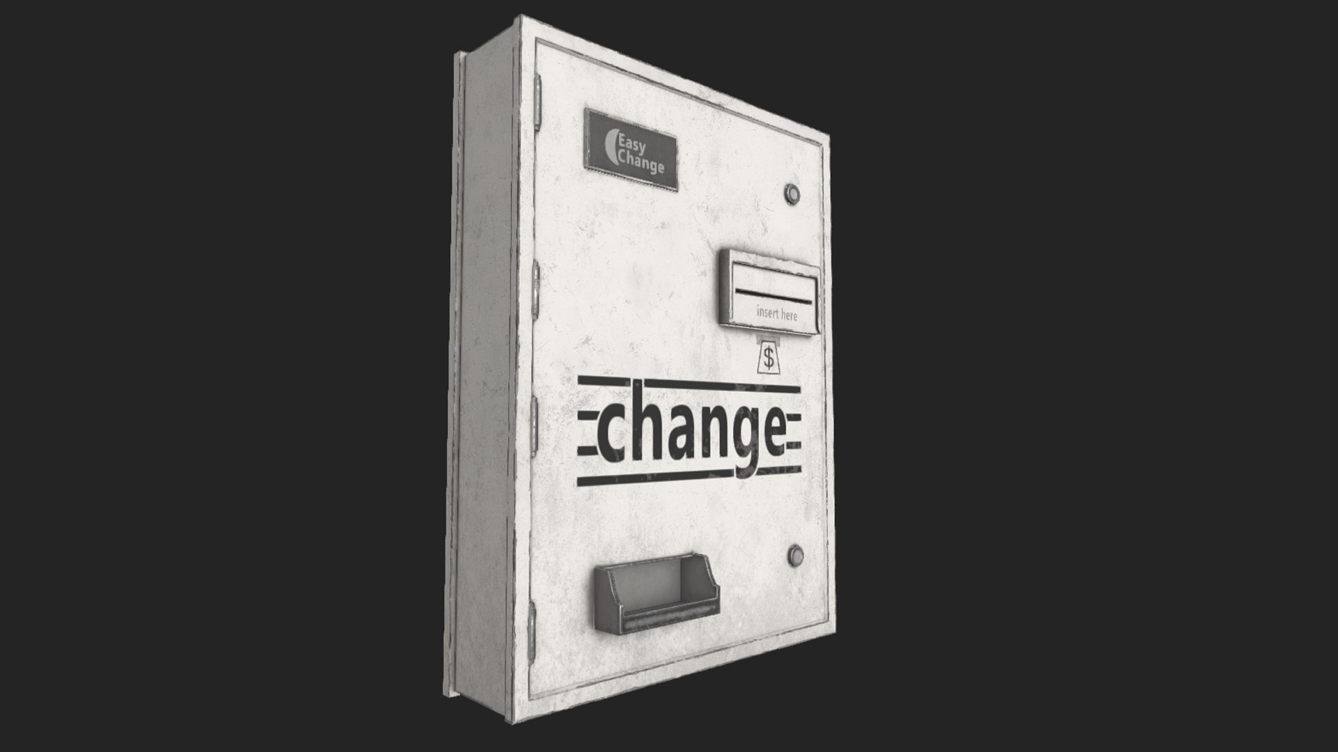 Change Machine Pbr Model - TurboSquid 1234454
