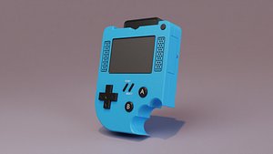 Custom Game Boy console 3D Model
