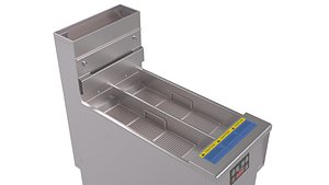 Anets AGP55T Twin Vat  Deep Fryer