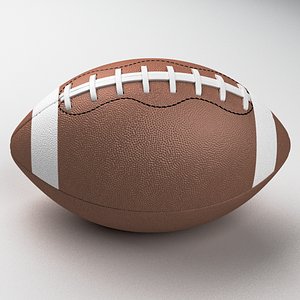football ball 3d max