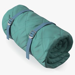 3D Rolled Up Sleeping Bag