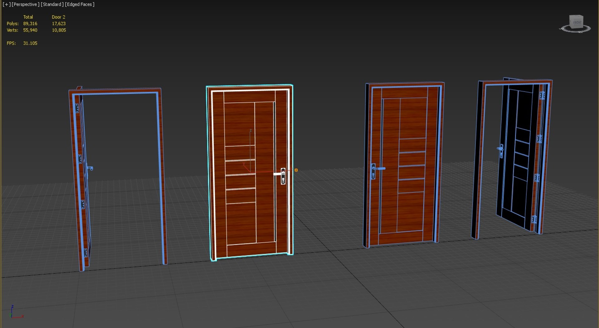 3D Door Design 67 - TurboSquid 2213919