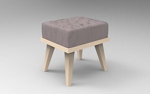 3D Roni Stool model
