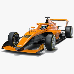 F1 Academy 2024 Art Grand Prix Tatuus F4-T-421 Race Car