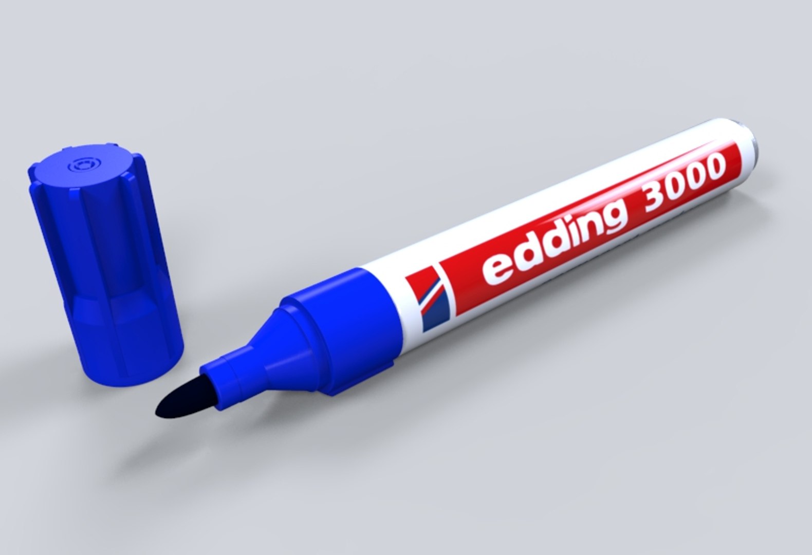 Permanent Marker 3d Model