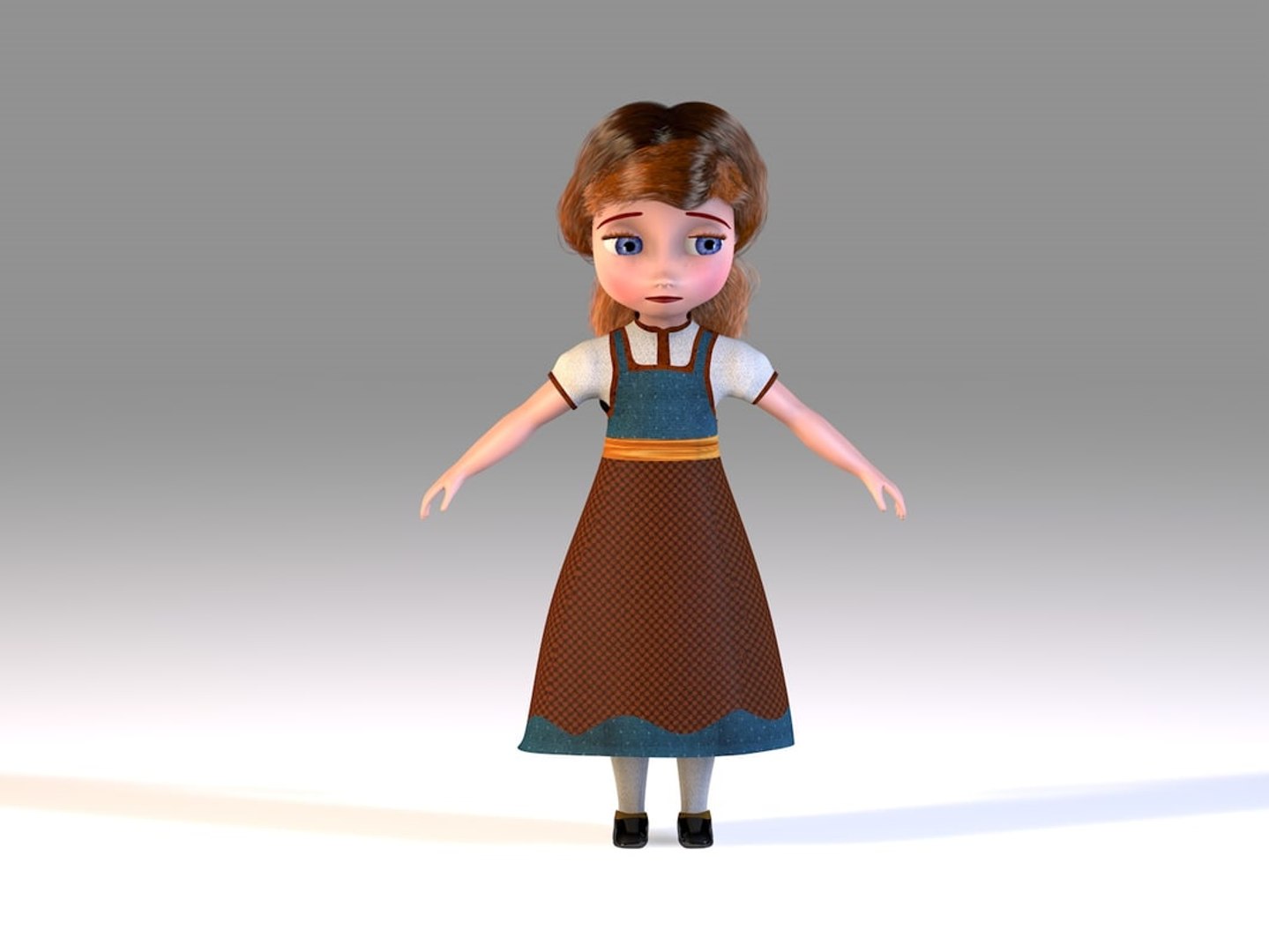 Lisa Modelled 3D Model - TurboSquid 1365791