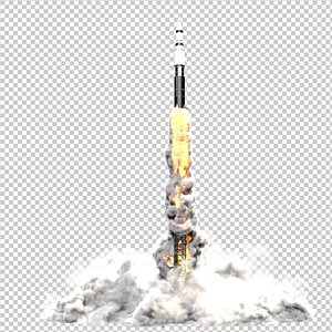 Rocket Launch Animated