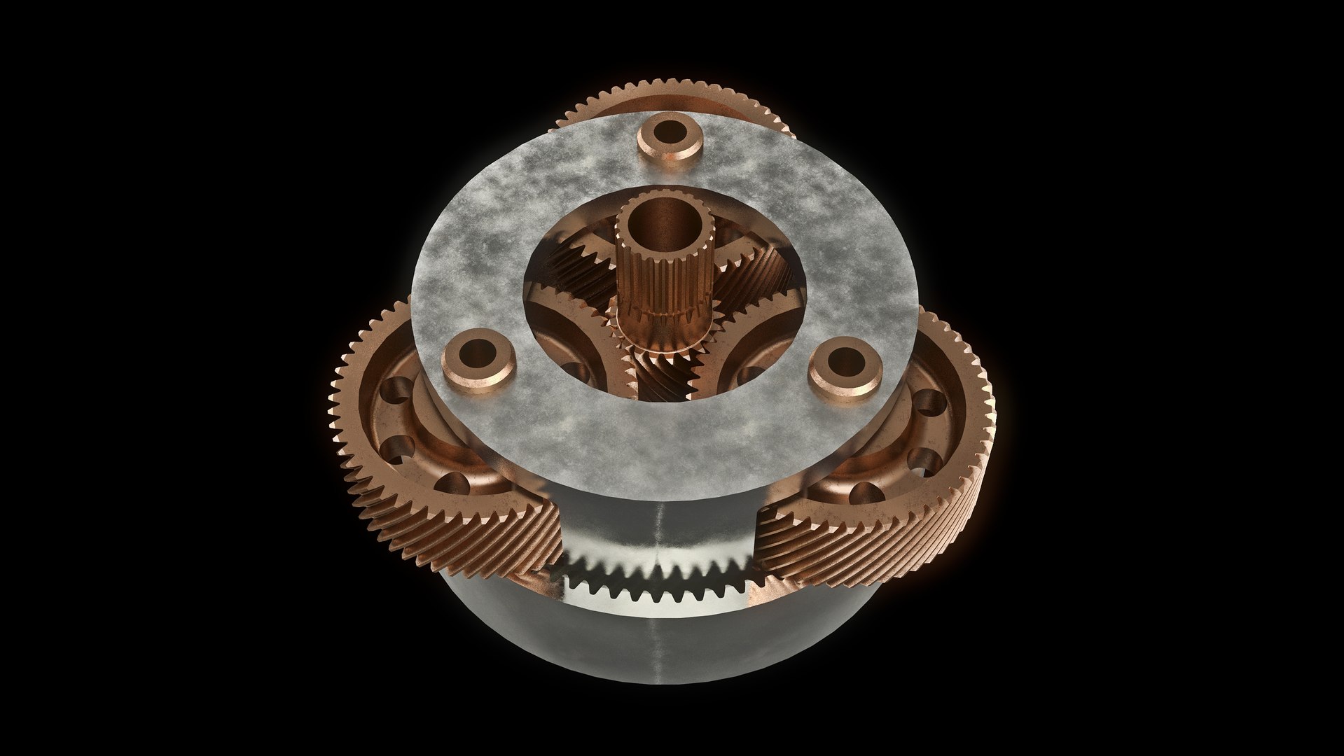 Mechanism Wheels 3D Model - TurboSquid 1433082
